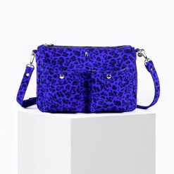 Sacs Bandoulieres | Craie Studio Sac Systeme Leo Bleu