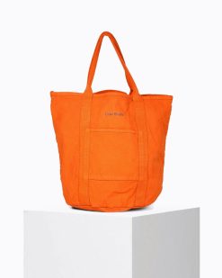 Grands Cabas | Craie Studio Petit Cabas Coton Parrot Orange