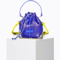 Sacs Bandoulieres | Craie Studio Sac Bibi Splash Bleu