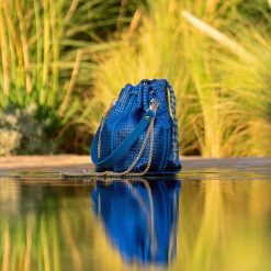 Sacs Bandoulieres | Craie Studio Sac Bibi Splash Bleu