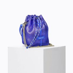 Sacs Bandoulieres | Craie Studio Sac Bibi Splash Bleu