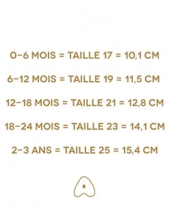 Chaussons Bebes | Craie Studio Chausson A Beige