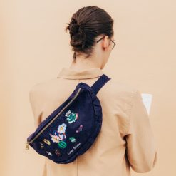 Belt Bags | Craie Studio Banana Coton Encre Bleu