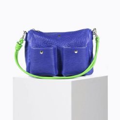 Sacs Bandoulieres | Craie Studio Sac Systeme Bubble Electric Bleu