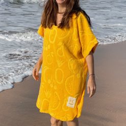 Beach Club | Craie Studio Robe Rio Eponge Fruit Jaune