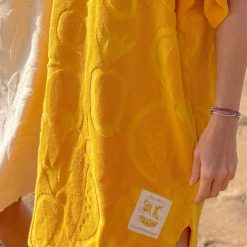 Beach Club | Craie Studio Robe Rio Eponge Fruit Jaune