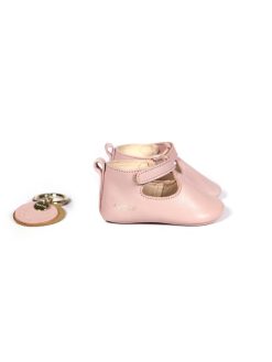 Chaussons Bebes | Craie Studio Chausson B Rose