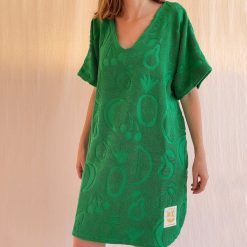 Beach Club | Craie Studio Robe Rio Eponge Fruit Mint Vert