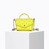 Sacs Bandoulieres | Craie Studio Sac Ecrin Stud Poussin Jaune