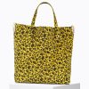 Grands Cabas | Craie Studio Cabas Ruban Leo Yellow Jaune