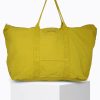 Grands Cabas | Craie Studio Sac 48H Coton Moutarde Jaune