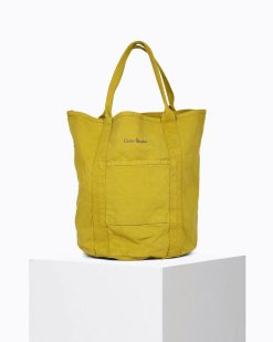 Grands Cabas | Craie Studio Petit Cabas Coton Moutarde Jaune